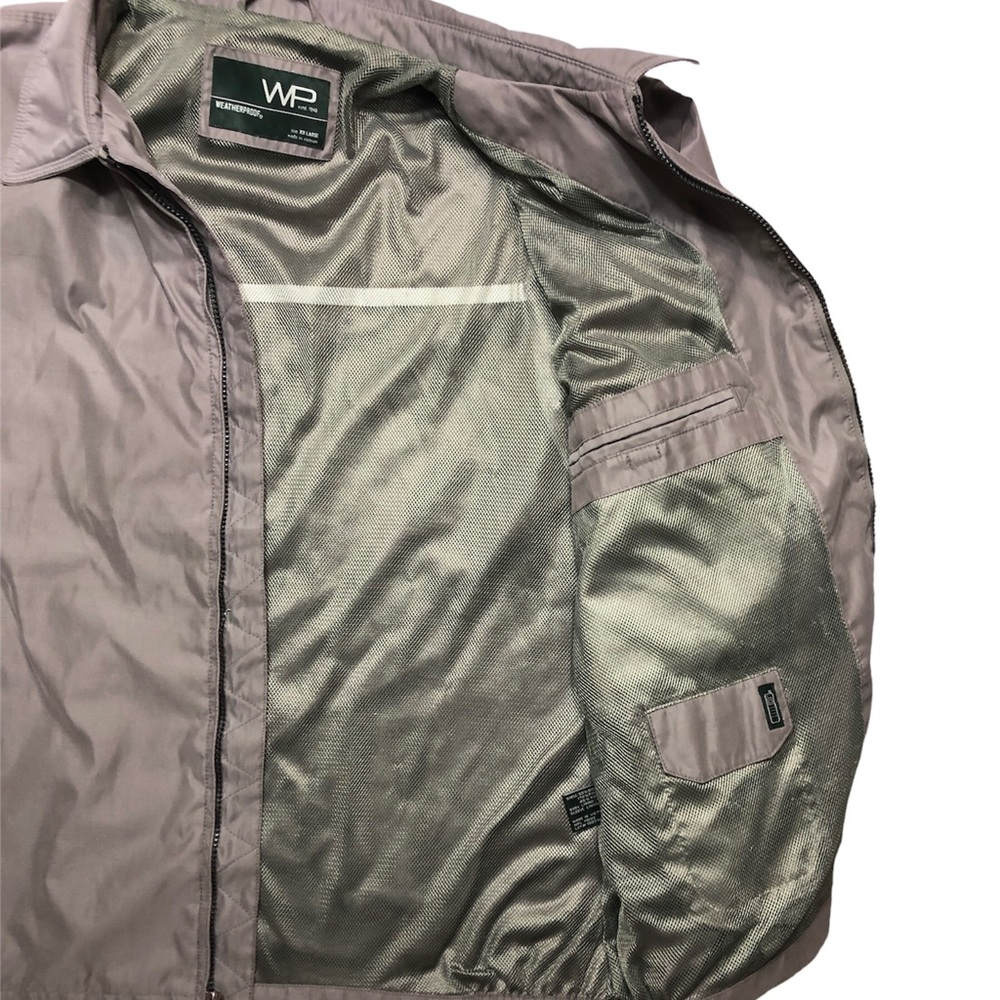 Weatherproof Tan Microfiber Golf Jacket Windbreak… - image 5